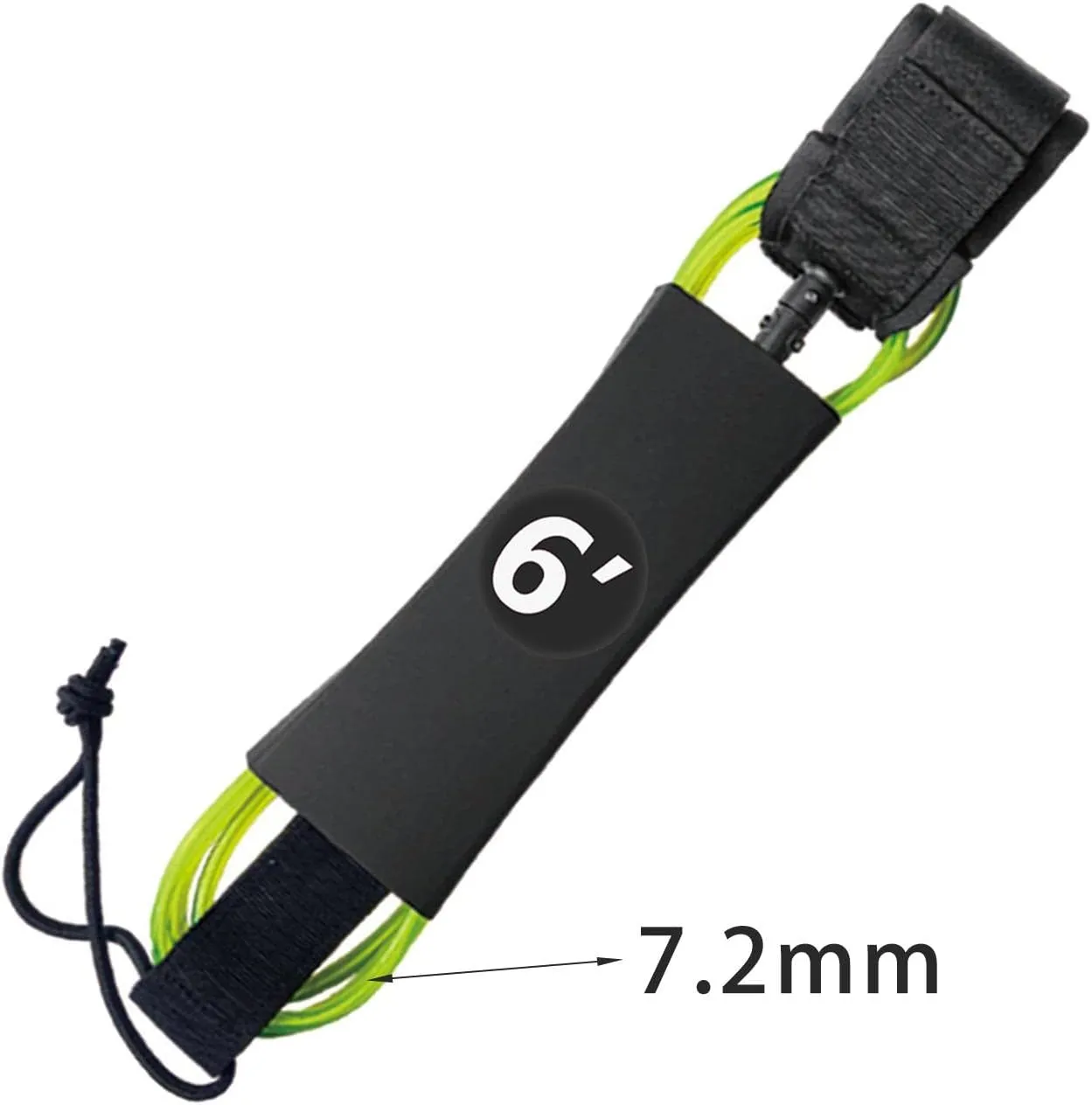 Surfboard Leash, Surf Leash Straight Stand Up Paddle Board Leash, Lightweight Surf Foot Rope Outdoor Strap for Shortboard, Long Boards