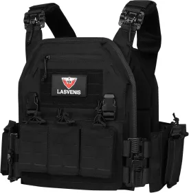 Tactical Vest for Men Weighted Vest Fully Adjustable Outdoor Training Gaming Vests
