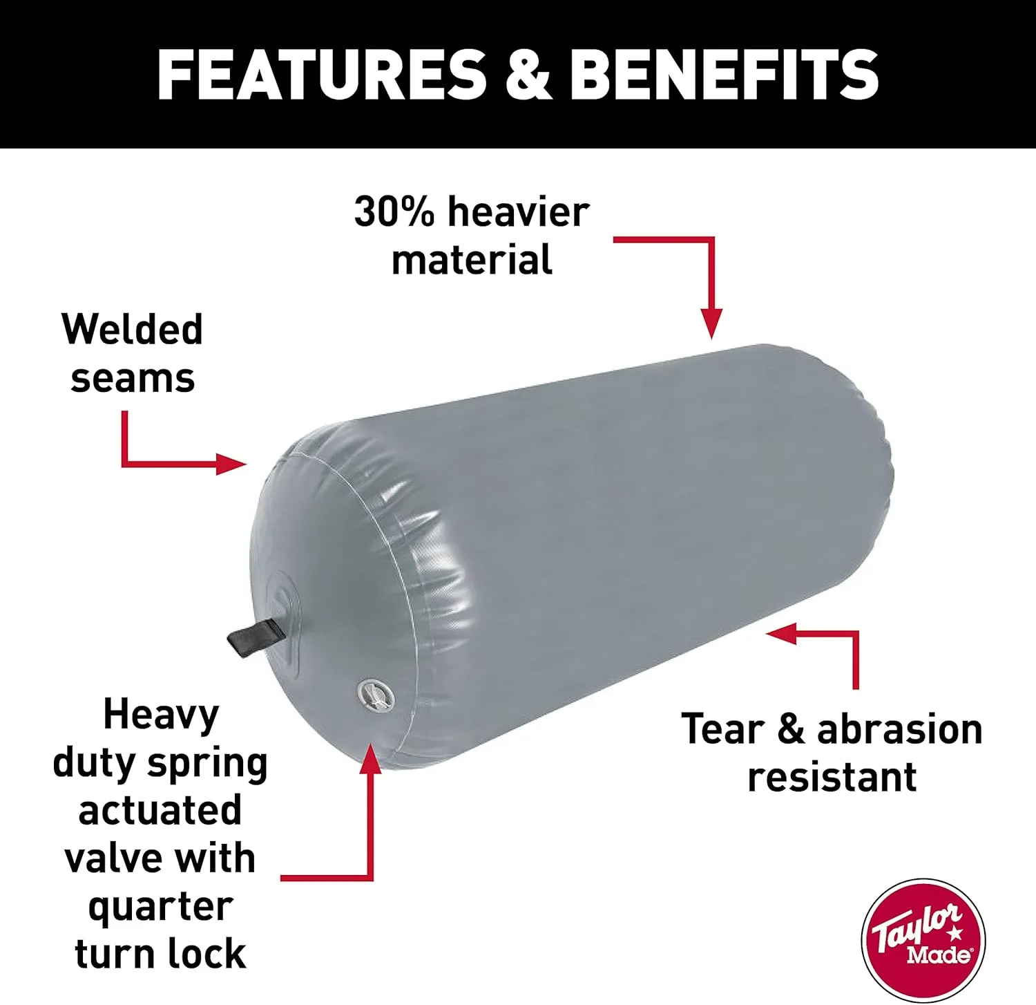 Taylor Made Products Admiral's Choice Super Duty Inflatable Yacht Fender