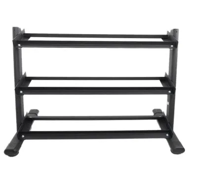 TKO 3-Rail Dumbbell Rack