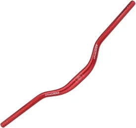 UPANBIKE Mountain Bike Handlebar 31.8mm Aluminum Alloy MTB Bicycle Riser Handlebar Extra Long 720mm with Paint Matte Surface (Red,720mm)
