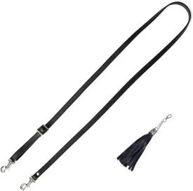 VanEnjoy Adjustable Genuine Leather Crossbody Straps Replacement - Width 1/2, Length 25-51