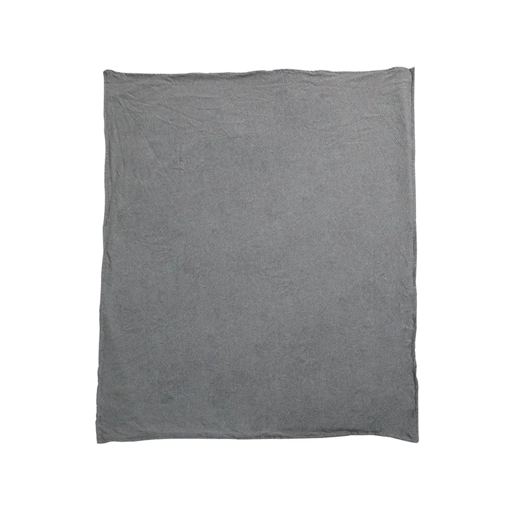 Willa Throw Soft Blanket Double-Sided Washable Cooling Medium - Grey